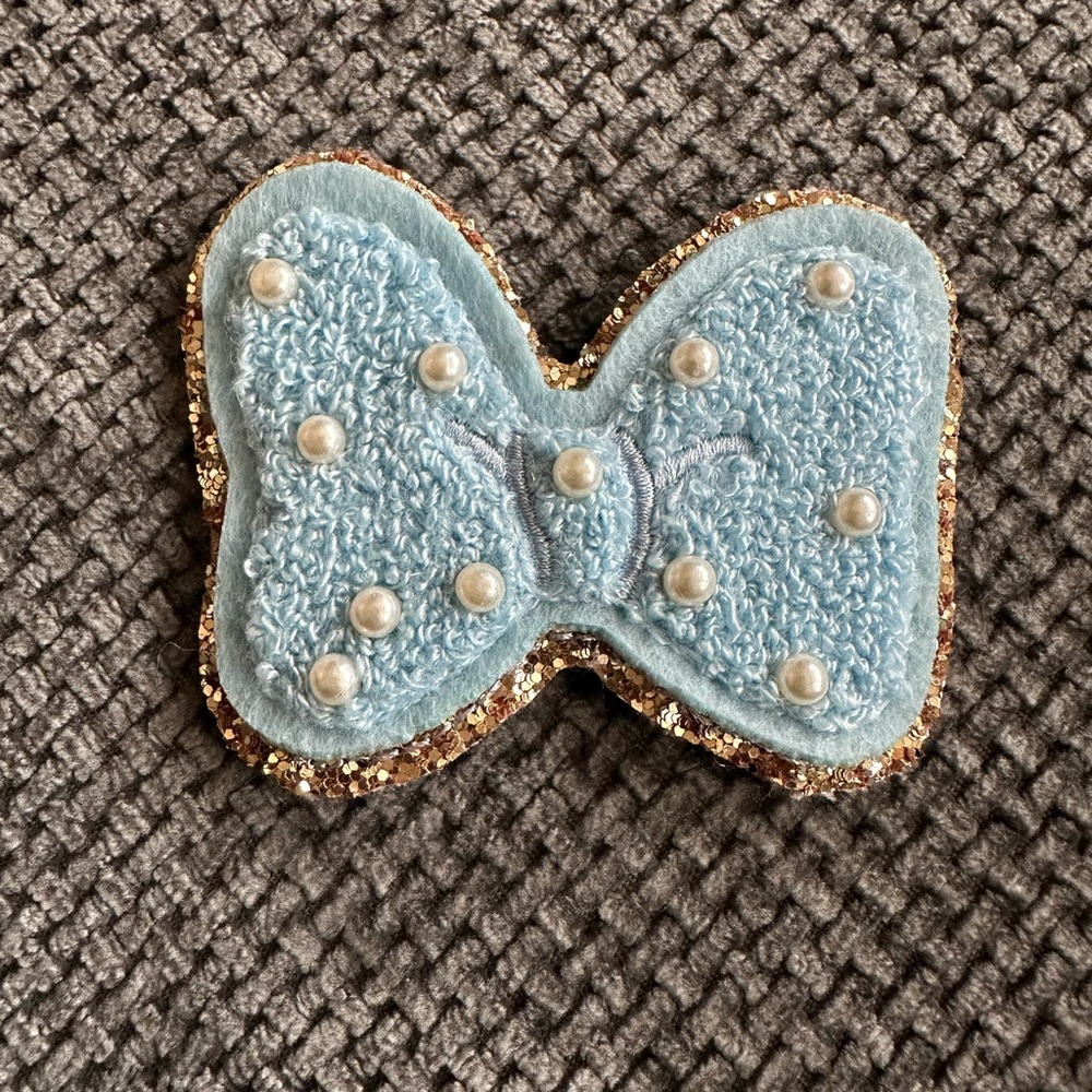 Stoney clover lane Periwinkle Disney Minnie Mouse Pearl Bow Patch